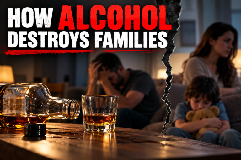 How Alcohol Destroys Families